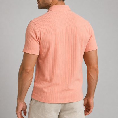 Men's Striped Short Sleeve Shirt