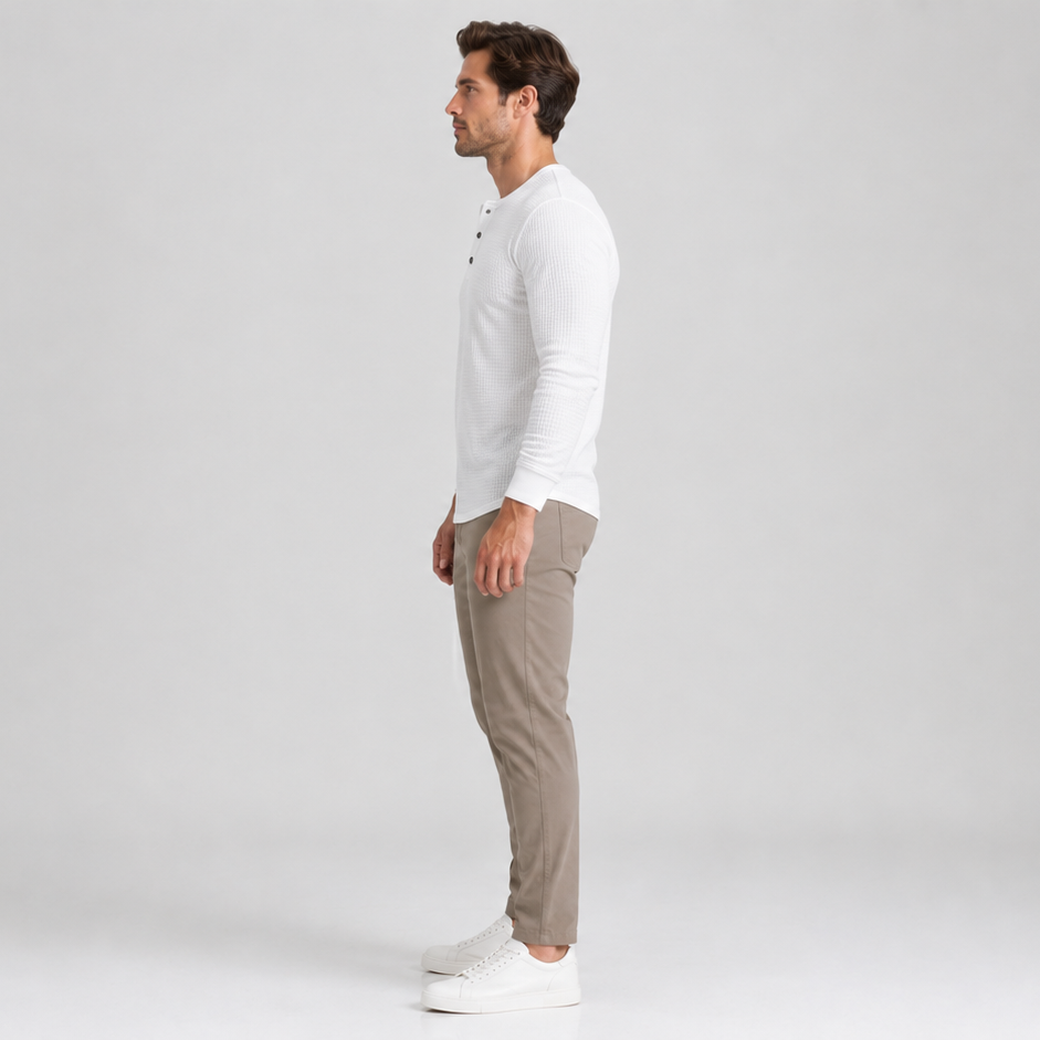 Men's Casual Long Sleeve Tee