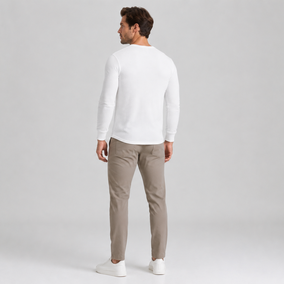 Men's Casual Long Sleeve Tee