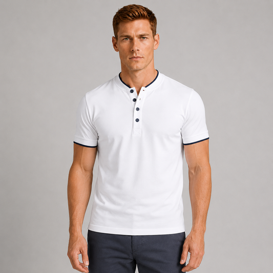 Men's Everyday Striped Polo Shirt