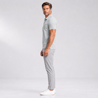 Men's Performance Zip Polo