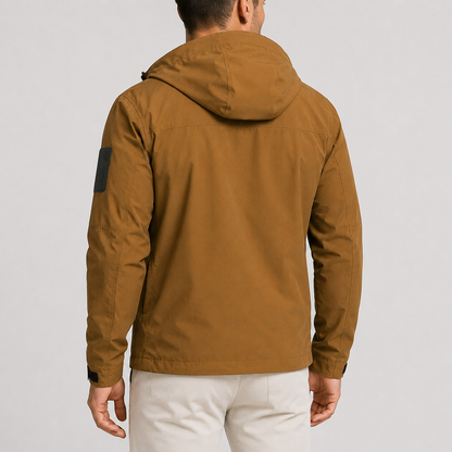 Men's Lightweight Hooded Windbreaker