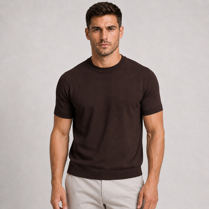 Men's Casual Knit T-Shirt
