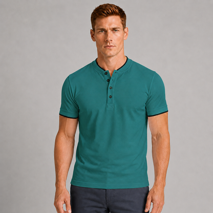 Men's Everyday Striped Polo Shirt