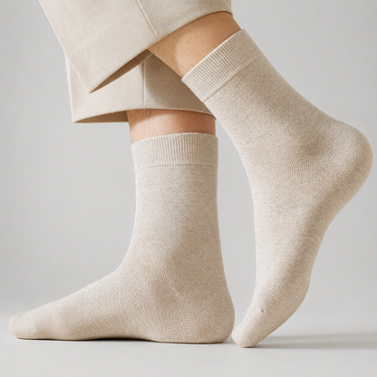 Men's Pure Cotton Mid-Calf Sock