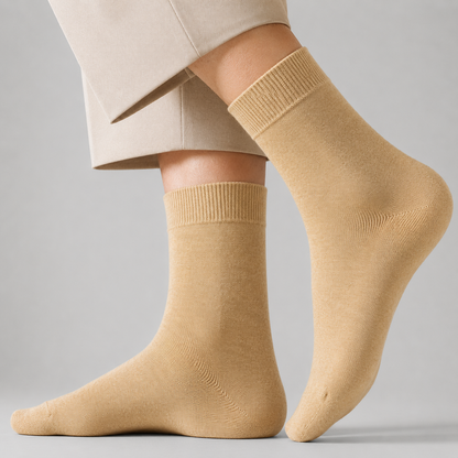 Men's Pure Cotton Mid-Calf Sock