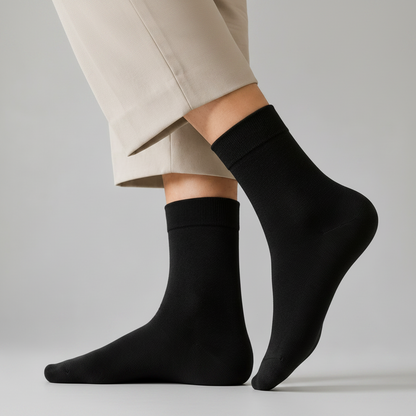 Men's Pure Cotton Mid-Calf Sock