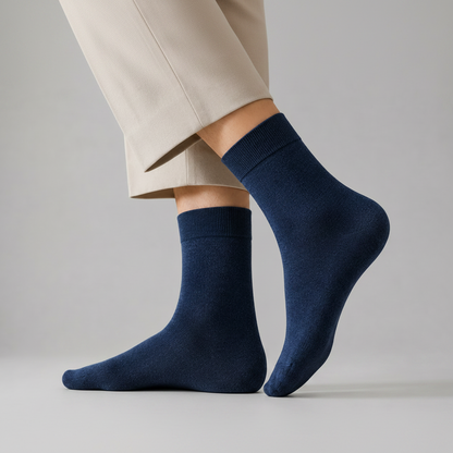 Men's Pure Cotton Mid-Calf Sock