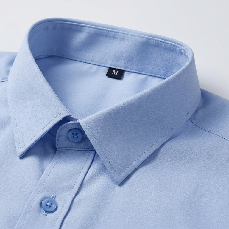 Men's Short-Sleeve Stretch Dress Shirt